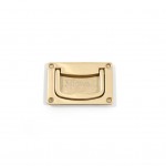 BRASS CHEST HANDLE 50x70 / GOLD PLATED